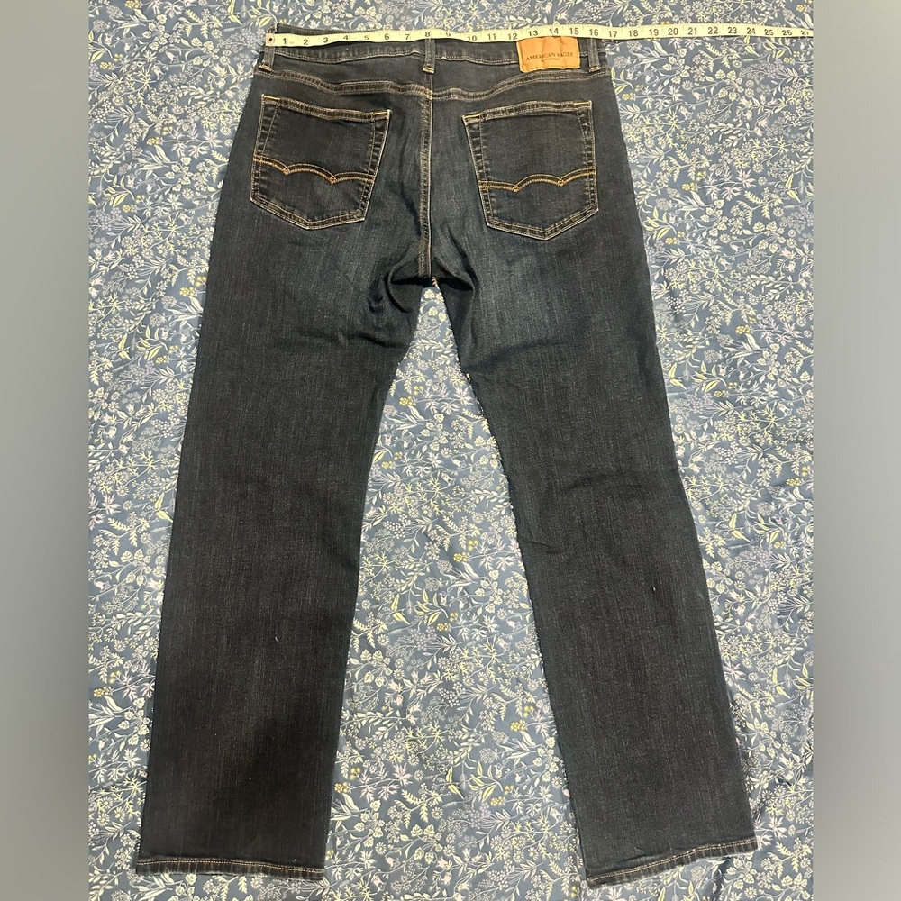 American Eagle Outfitters Straight Blue Jeans Timeless Style - Picture 7 of 7